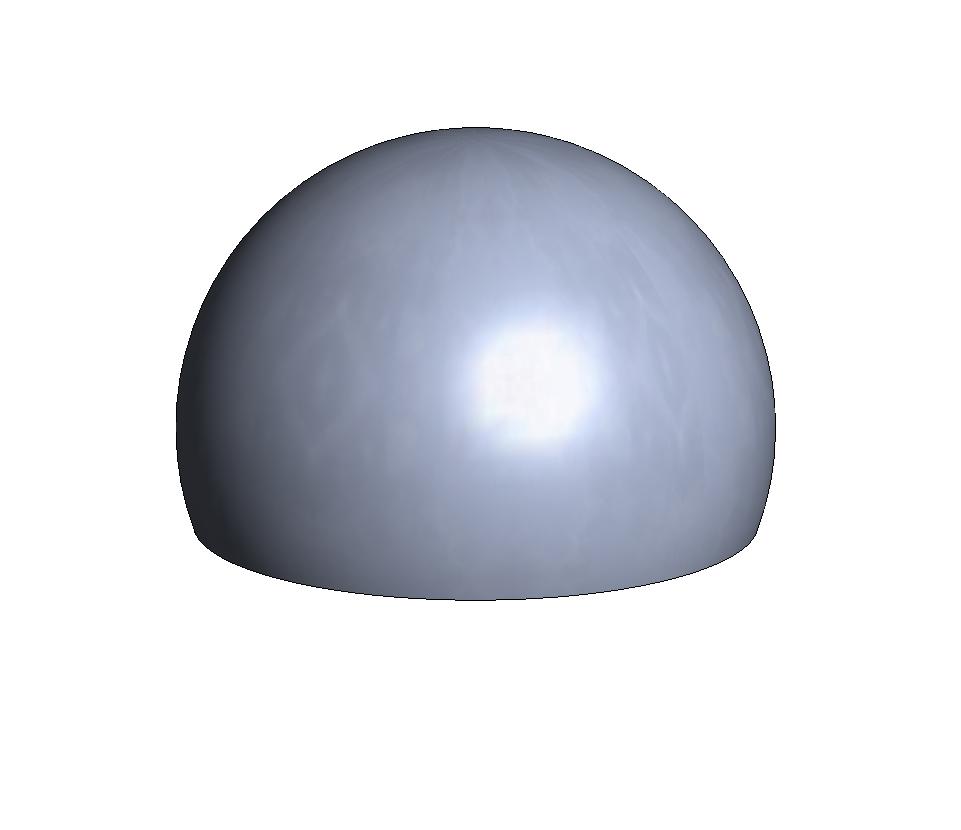 TRUNCATED BALL, STAINLESS STEEL, 1.000", ( 1"), 25.4 MM